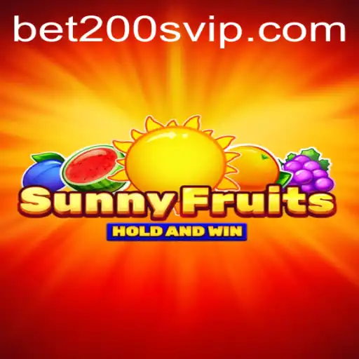 Explore SunnyFruits: A Delightful Online Slot Game at Bet200 Casino